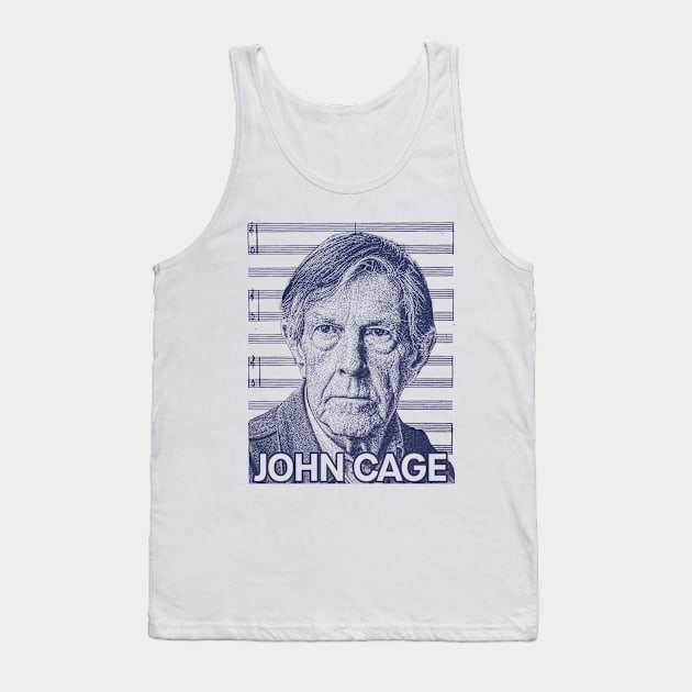 John Cage 4'33" Tank Top by FrozenCharlotte